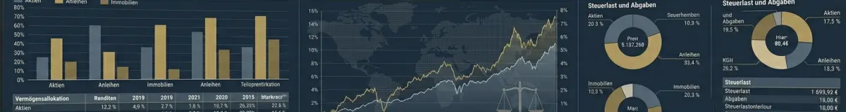 Stilistische Visualisierung der Steuern und Abgaben